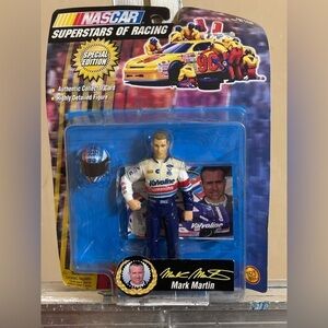 NASCAR Superstars of Racing Mark Martin Action Figure in Box